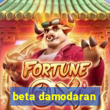 beta damodaran